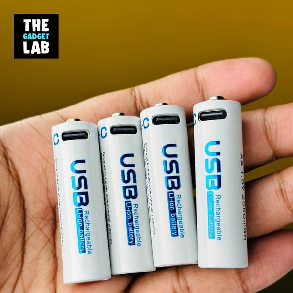 AiVR USB Rechargeable Batteries 4pc – AAA – 900mWh - Image 4