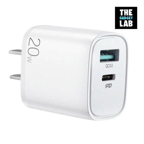 Joyroom L-QP205 20W Dual Ports Fast Wall Charger - Image 3