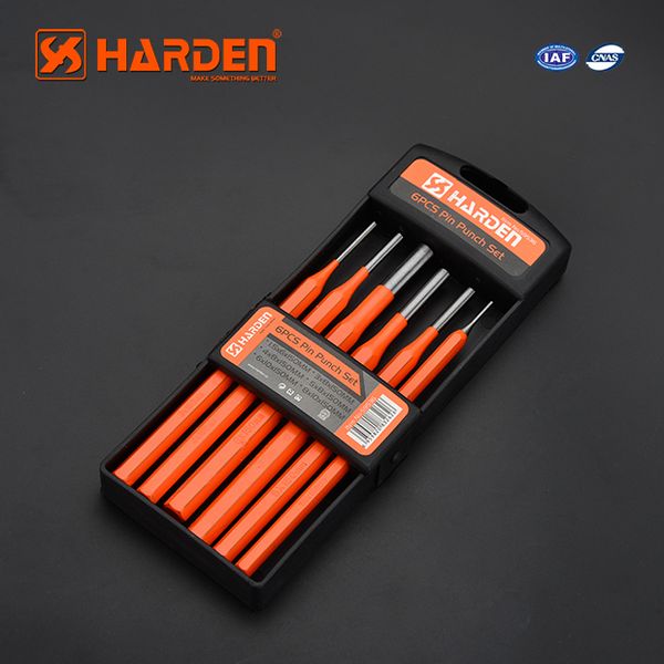 HARDEN 6Pcs Pin Punch Set 10" Professional 610836