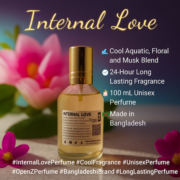 Internal Love – Cool & Fresh Long Lasting Perfume | 100mL | Unisex | Made in Bangladesh - Image 2
