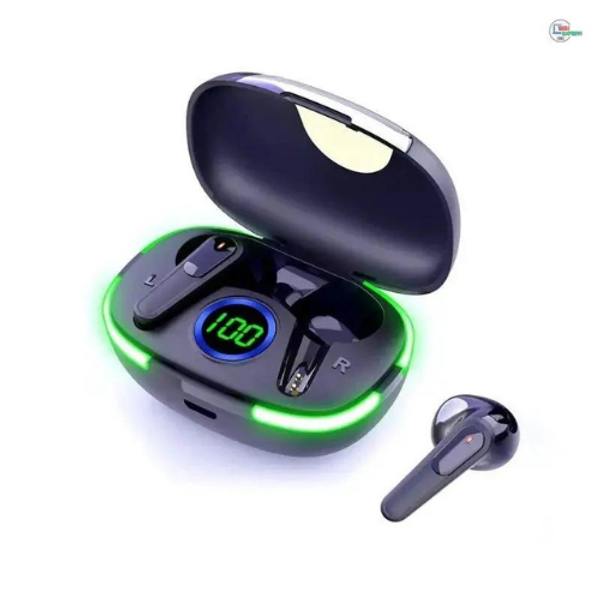 New PRO80 Stereo Bluetooth Headset TWS5.1 Intelligent Touch LED Digital Display Cool Breath Light Game