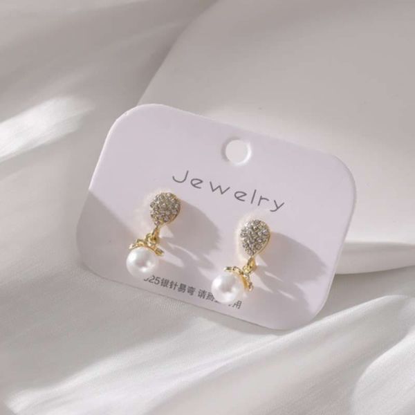 Elegant Pearl Drop Earrings