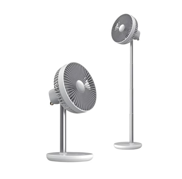 JISULIFE Table Fan life7 Oscillating Extendable Table Fan