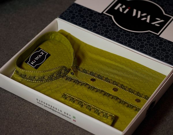 Premium Cotton Embroidery Panjabi