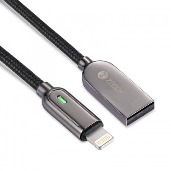 ZOOOK MagicLight I USB A to Lightning Smart LED Fast Charging Cable Price In Bangladesh