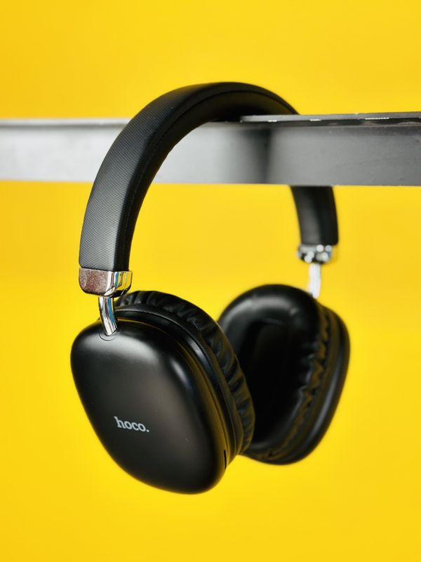 Hoco W35 Wireless Headphone- Black Color & Silver Color