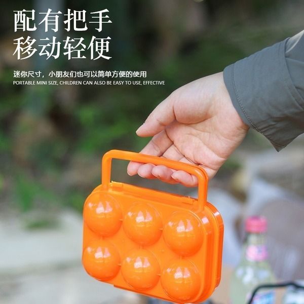 Travel egg box - for camping / travel / home | potable egg box