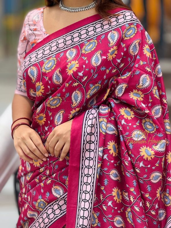ডিজিটাল প্রিন্ট শাড়ি (ব্লাউজ সহ)
