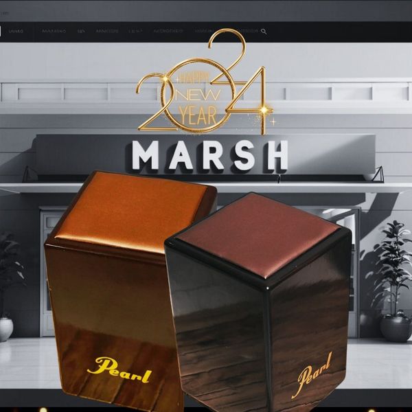 💥Pearl Plugged Series Full size Cajon with PU leather Comfortable Sit - Image 2