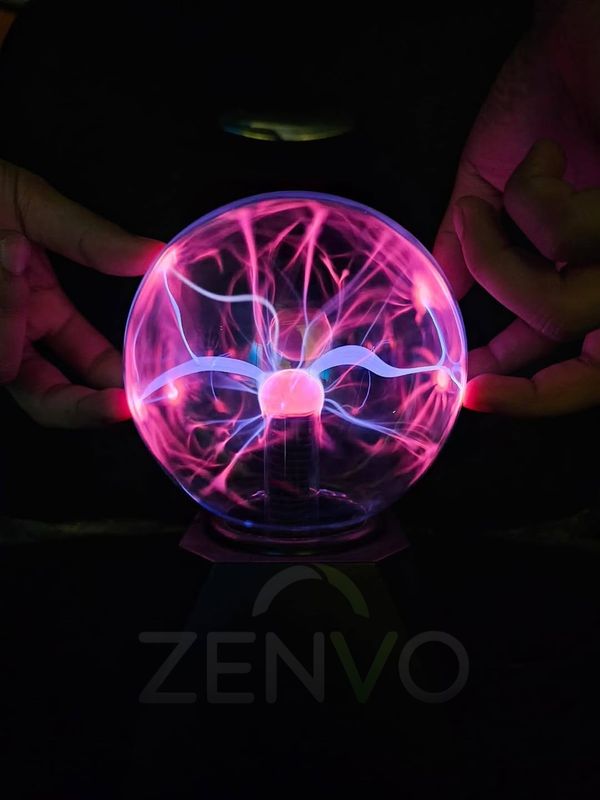 Globe Shape Magic Plasma Ball Light-5 Inch