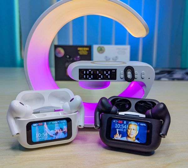 E9 Pro Display TWS Earbuds (Apps Control)