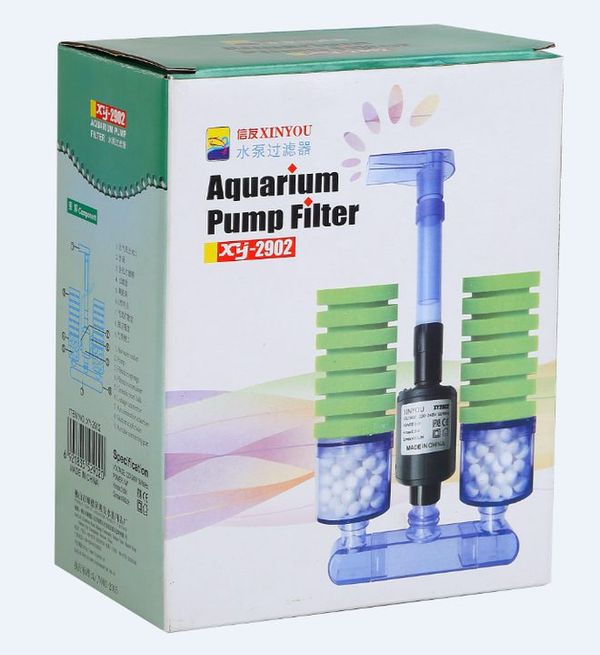 Electric sponge filter with biomedia ( 450 lph)