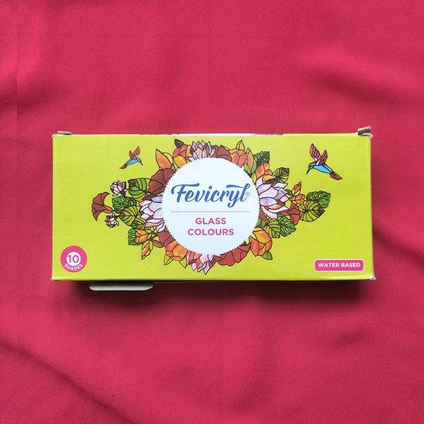 Fevicryl Water Based Glass Colours 10.