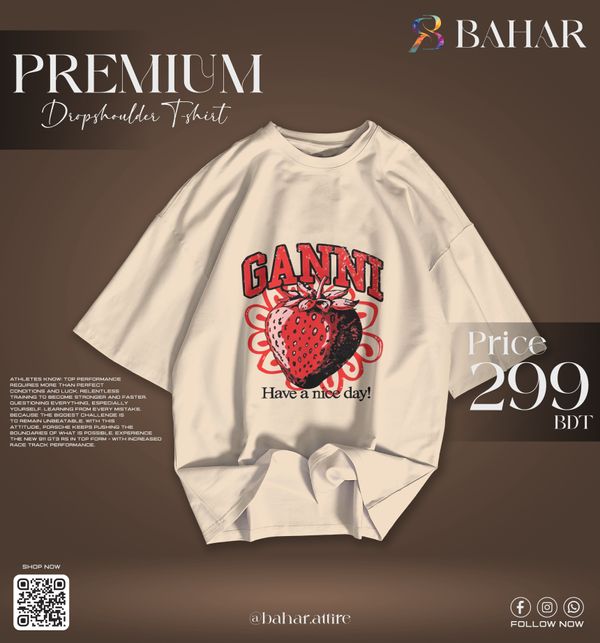 Oversized T-Shirt (Ganni Strawberry)