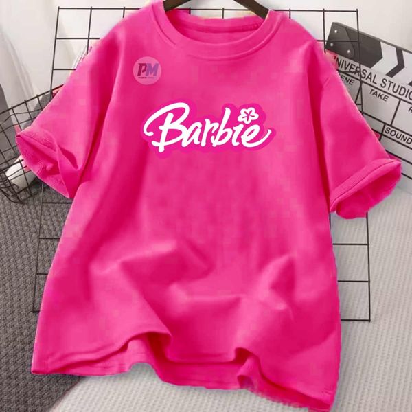 লেডিস টিশার্ট (Barbie) (৫ টি কালার আছে)