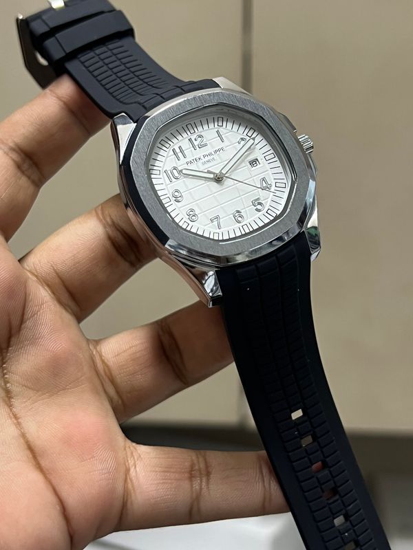 PATEK AQUANAUT SILVER & WHITE