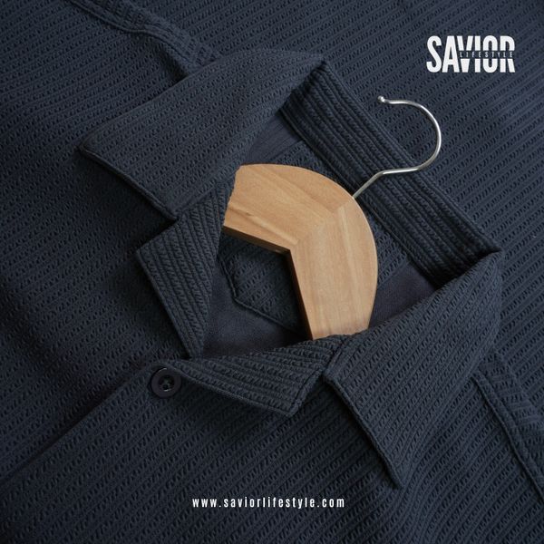 Deep Ash - Drop Shoulder Cuban Shirt