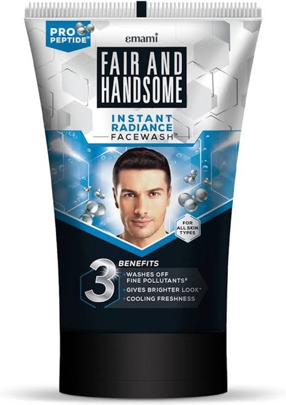 Fair And Handsome Instant Radiance Face Wash(100gm)