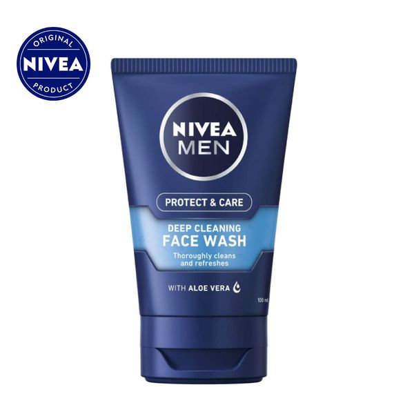NIVEA MEN Protect & Care Deep Cleaning Face Wash(100ml)