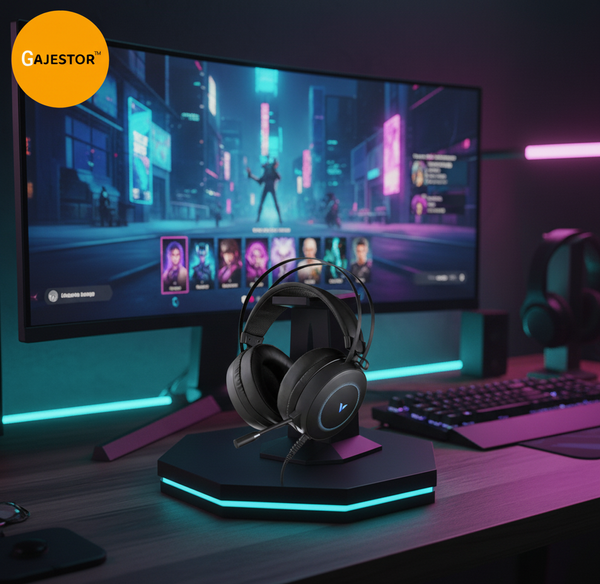 Rapoo VH160 Virtual 7.1 RGB Gaming Headset – Black