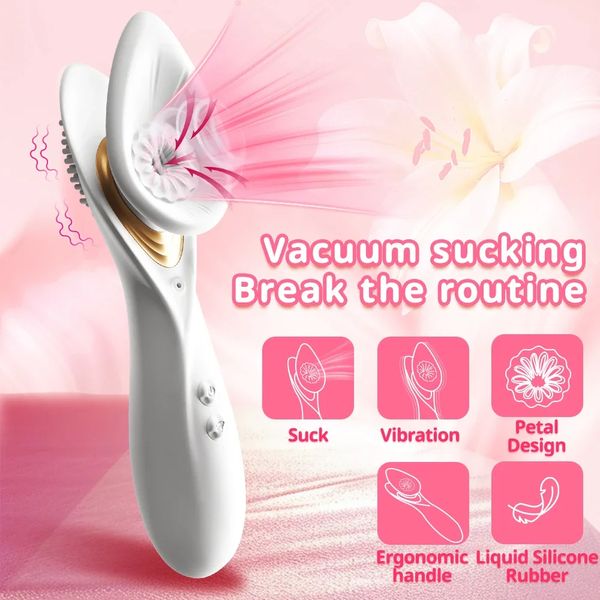 Sex Toys for Women Vacuum Sucking Vibrator Oral Sucker Nipple Vaginal Clitoris Stimulator G Spot Suck Massager Masturbator Adult