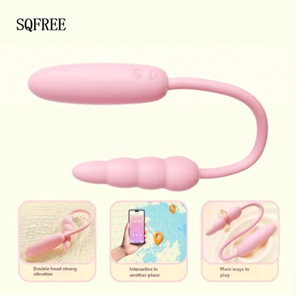 APP Controlled Vaginal Vibrators G Spot Anal Vibrating Egg Massager Wearable Stimulator Adult Sex Toys for Women Couples