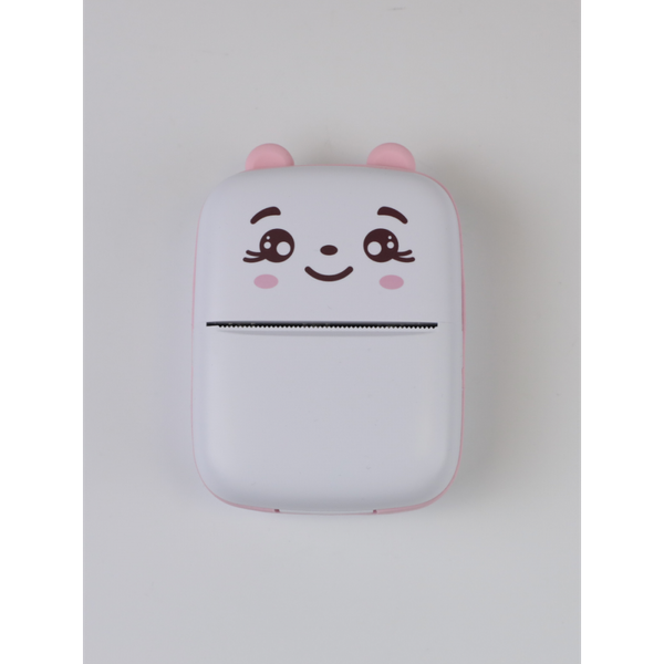 "Cute Bear Portable Thermal Printer"