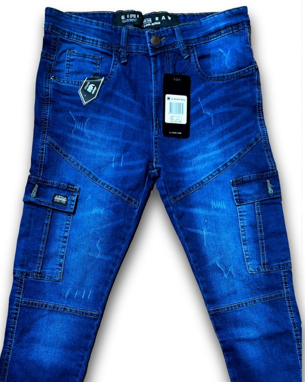 Jeans Cargo Blue