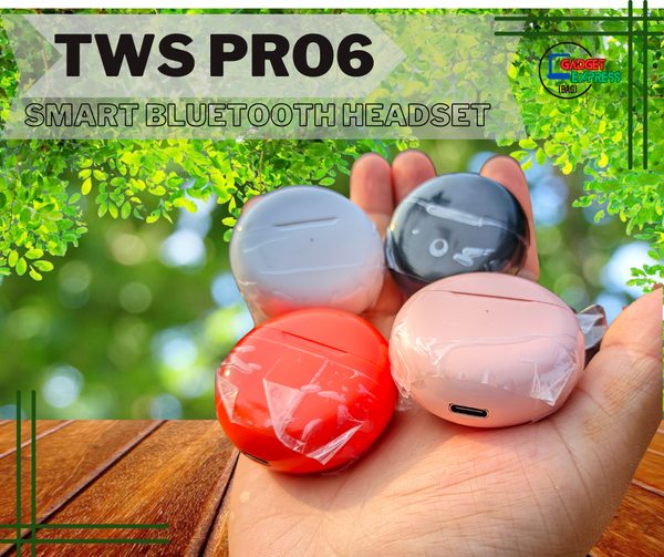 Air Pro 6 TWS Wireless Stereo Headphones Bluetooth Earphone Earbuds Bass Headset for All Phone