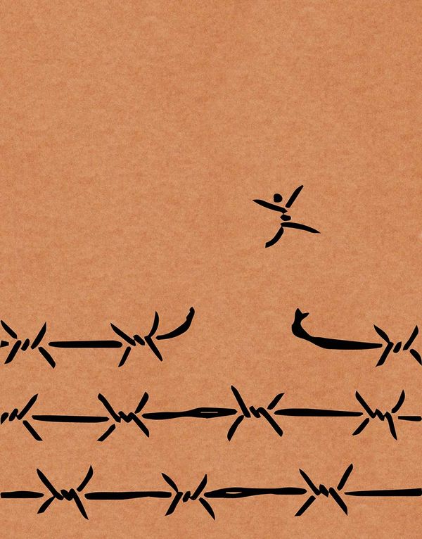 Free Man (Brown) - 200 Page Notebook