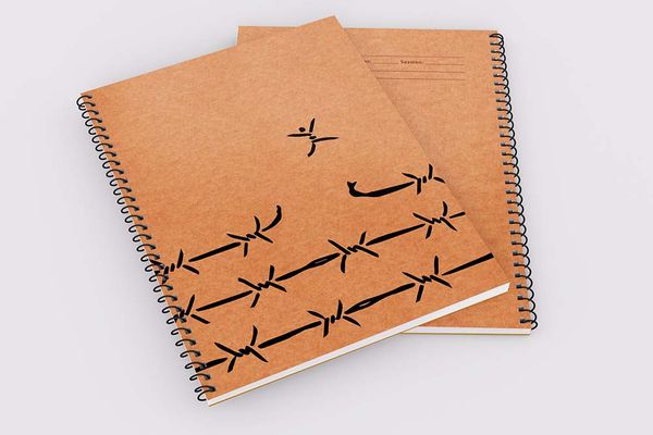 Free Man (Brown) - Demy Notebook