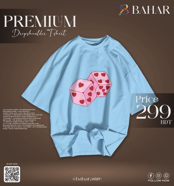 Oversized T-Shirt (Love Dices)