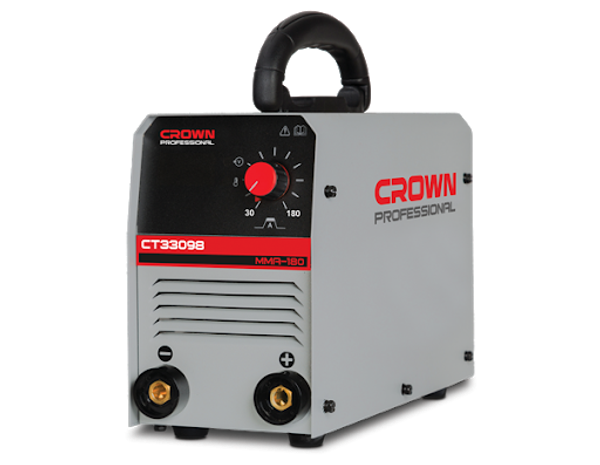 CROWN Professional Inverter DC MMA Welding Machine, 160-265V, 30-140A, 2.5-3.2mm; CT33098