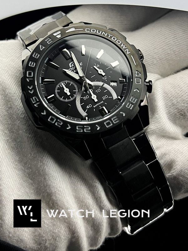 EDIFICE 566DB FULL BLACK