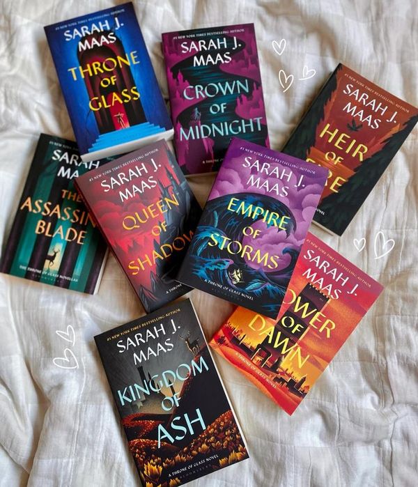 Throne of Glass Series(8 Books) by Sarah J. Maas
