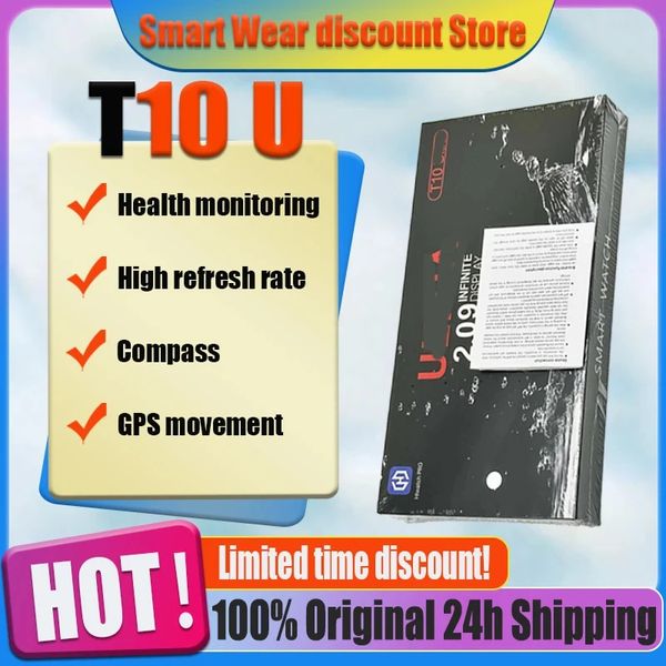 Ultra 2 Smart Watch 49mm 2.09inch Wireless Charging Bluetooth Call Smart Watch with Strap Lock Real Screw