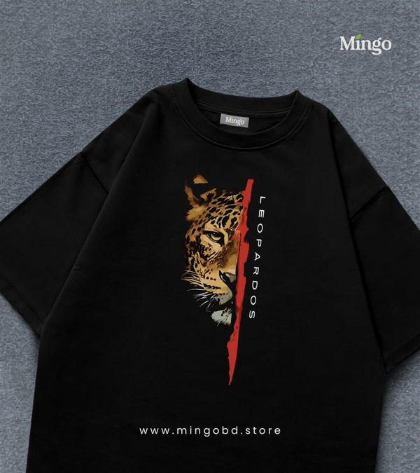 Leopardos - Black Droupshoulder