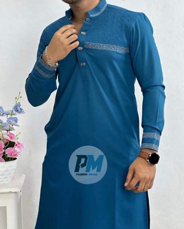 এক্সক্লুসিভ কফ হাতা পাঞ্জাবি (২টি কালার আছে)