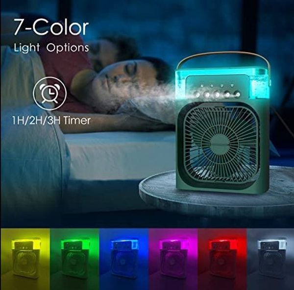 3-in-1 Air Cooler, Humidifier & LED Light