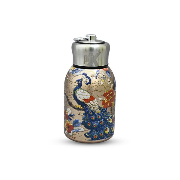 300ml High Quality SS Thermos Water Bottle – WB-2609 Peacock