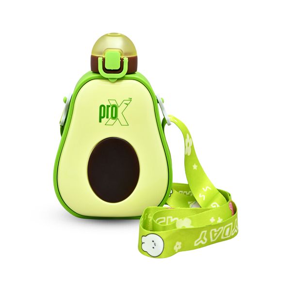 600ml High Quality Plastic Avocado Water Bottle WB-2562 Brown