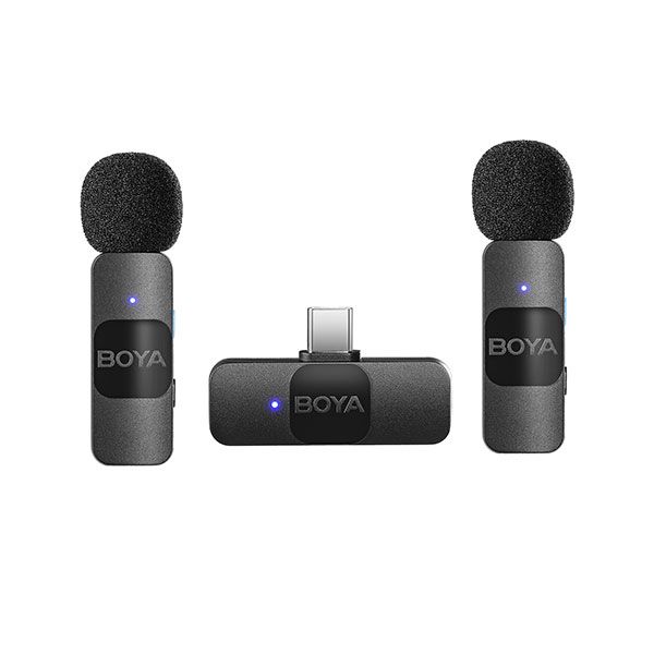 BOYA BY-V20 Wireless Microphone For Type-C Devices (1:2)