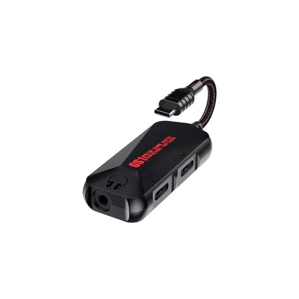 Plextone GS1 Mark 3 3in1 60w Gaming Type-C To 2 Type-C And 3.5mm Converter