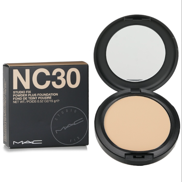 MAC Studio Fix Powder Plus Foundation – NC 30 (0.52 oz / 15 g) (MAC3)