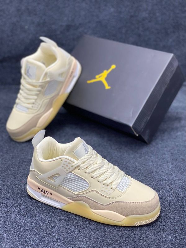 Jordan 4 Retro Off-White Sail