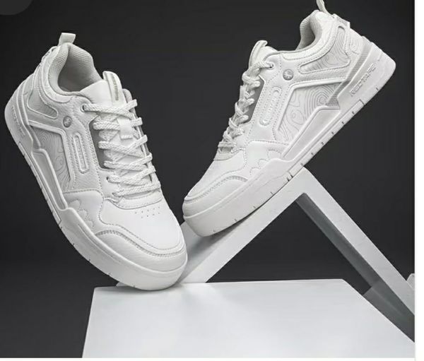 White Casual Sneakers