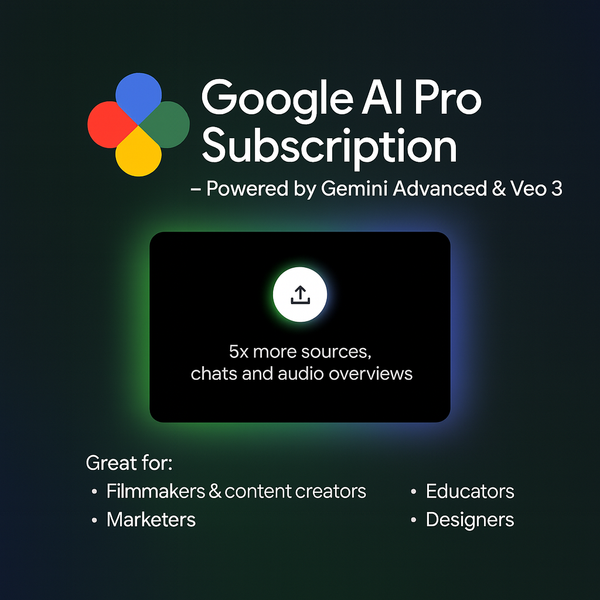 Google One AI + Gemini Advanced + Veo 3