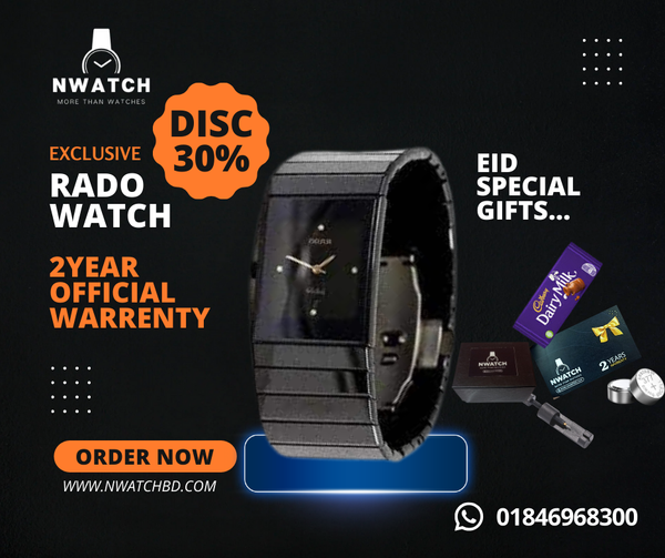 Rado integral watch full black
