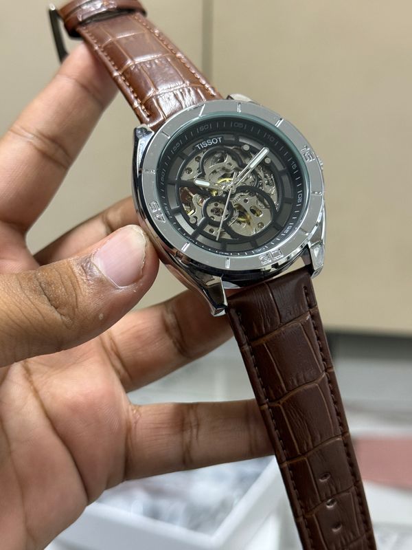 TISSOT AUTO BROWN BELT