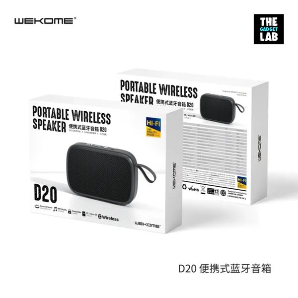 Remax WEKOME D20 Bluetooth Speaker - Image 2